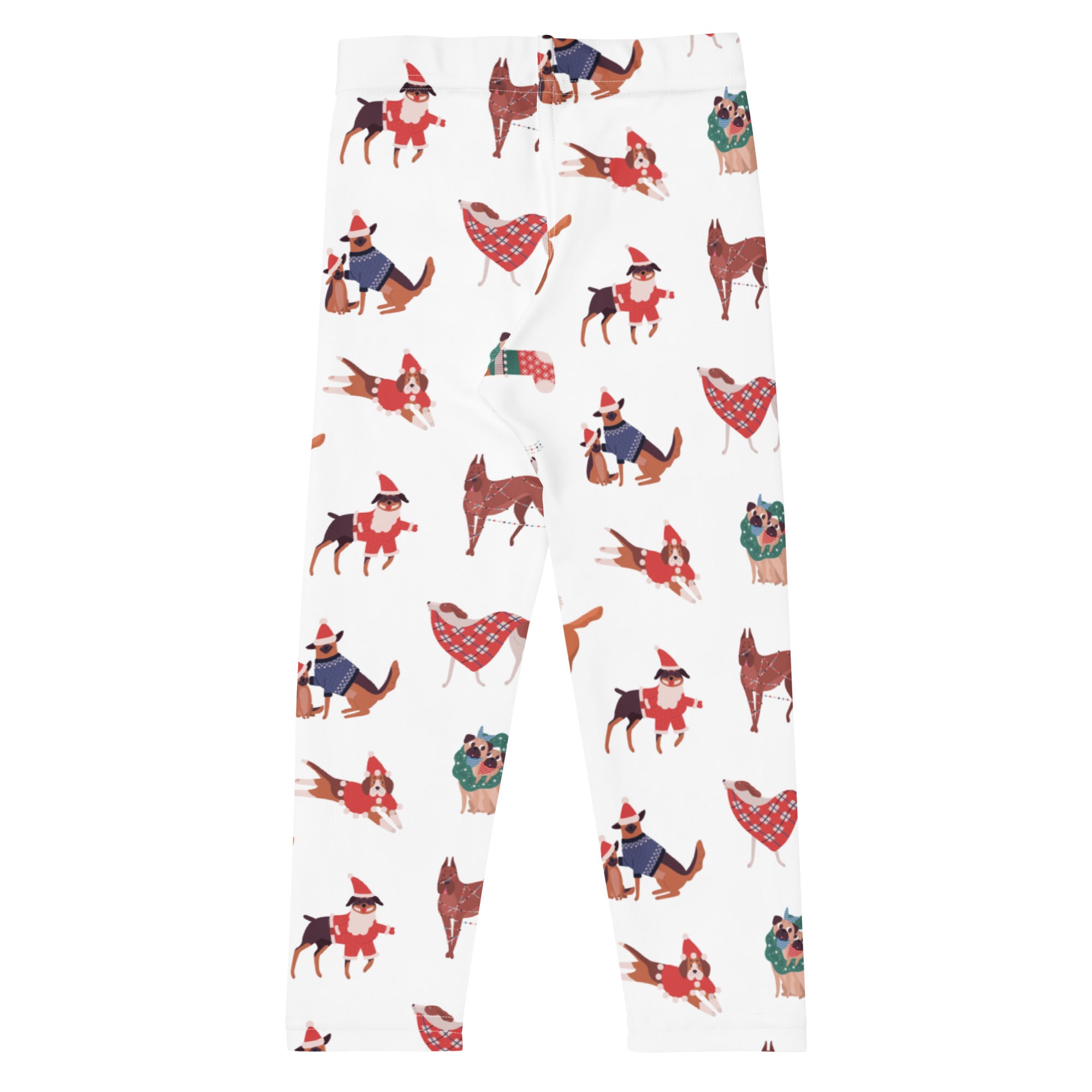 Kids Christmas Dog Buttery Soft Leggings