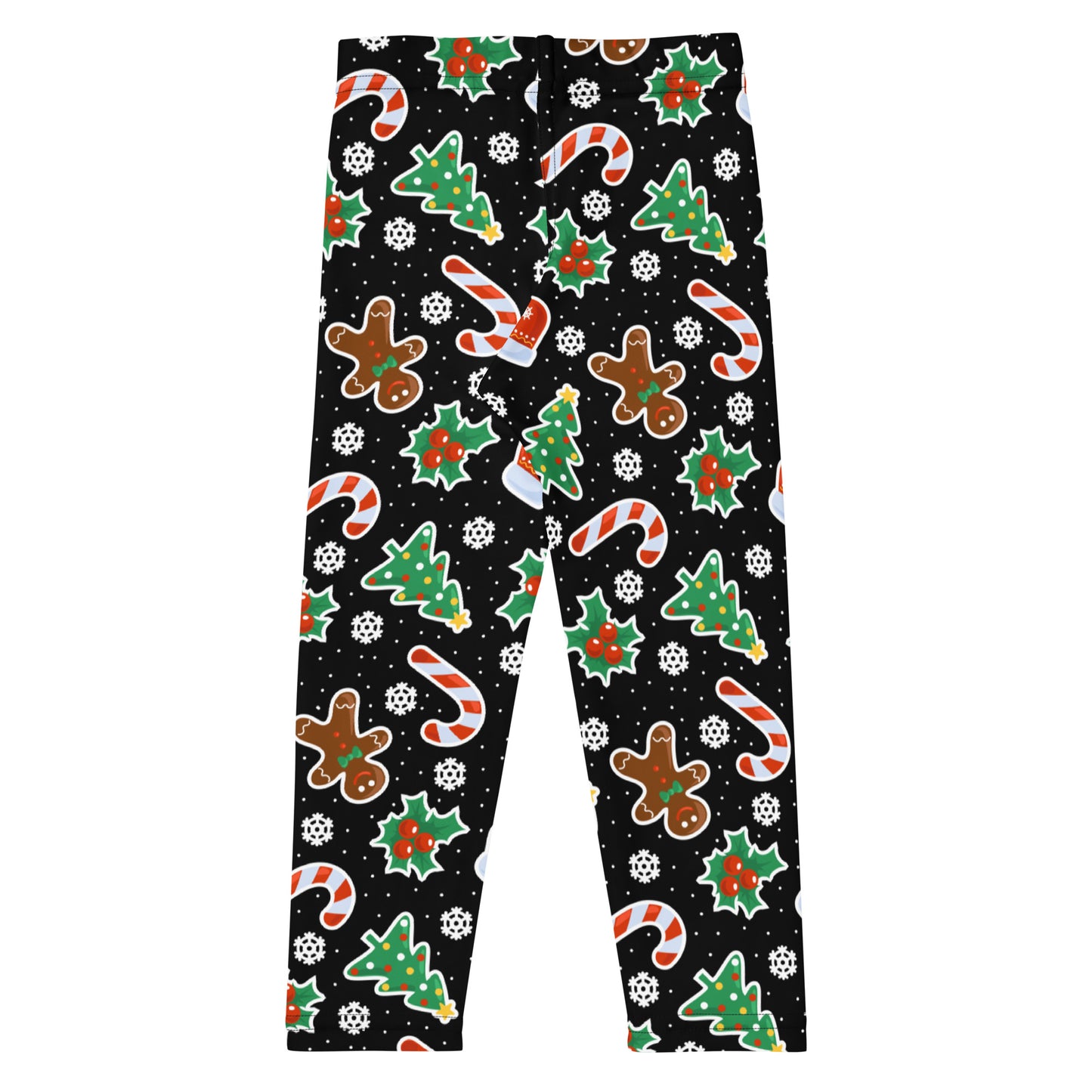 Kids Gingerbread Themed Christmas Buttery Soft Leggings