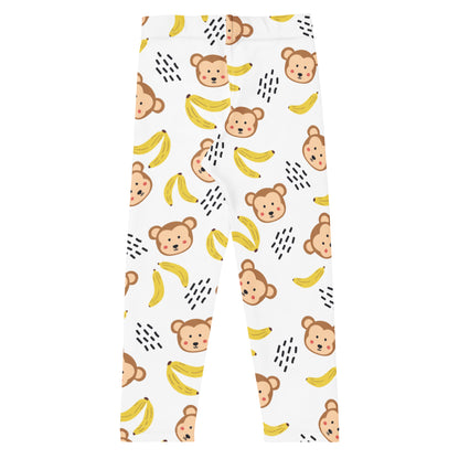 Kids Monkey & Banana Buttery Soft Leggings