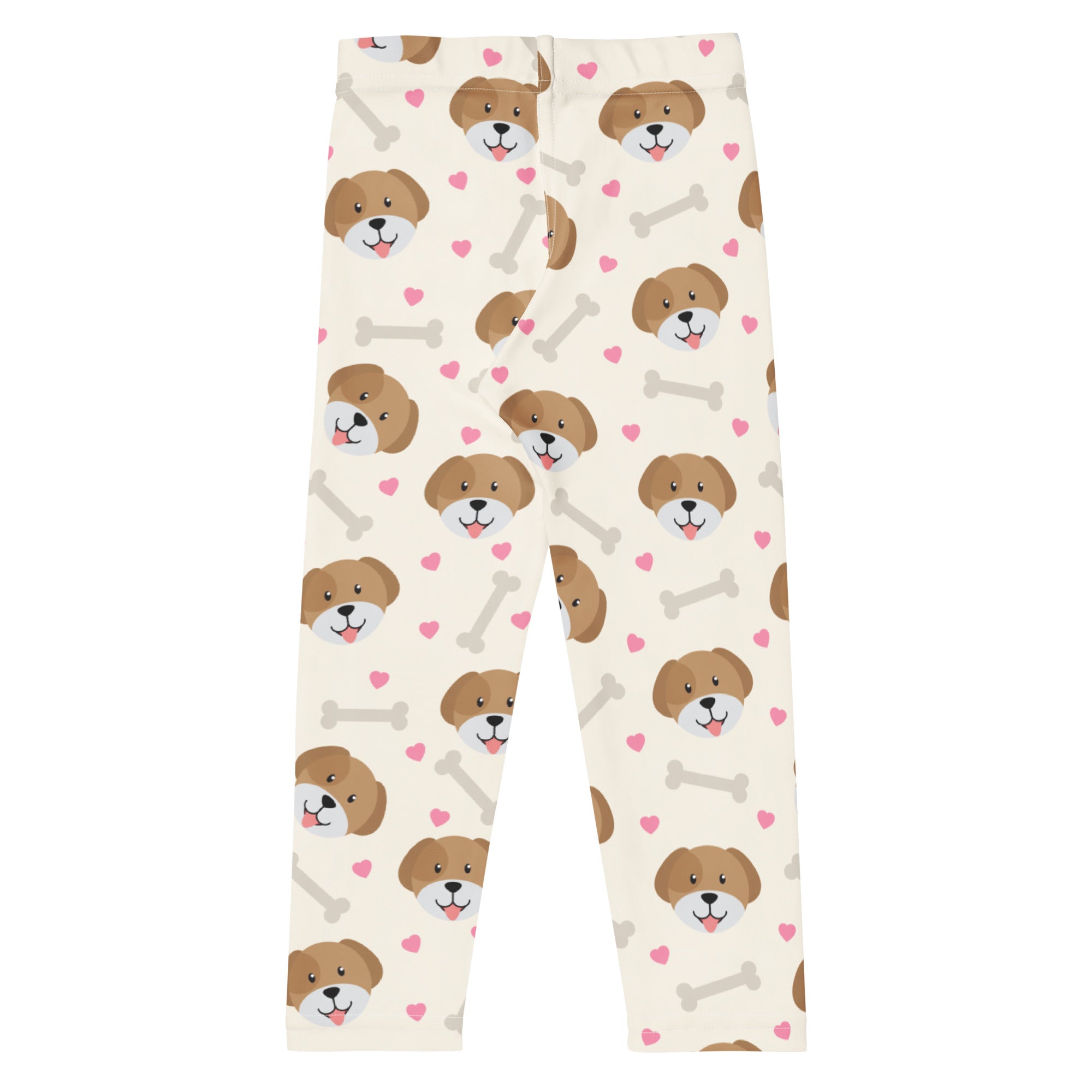 Girls Puppy Print Buttery Soft Leggings
