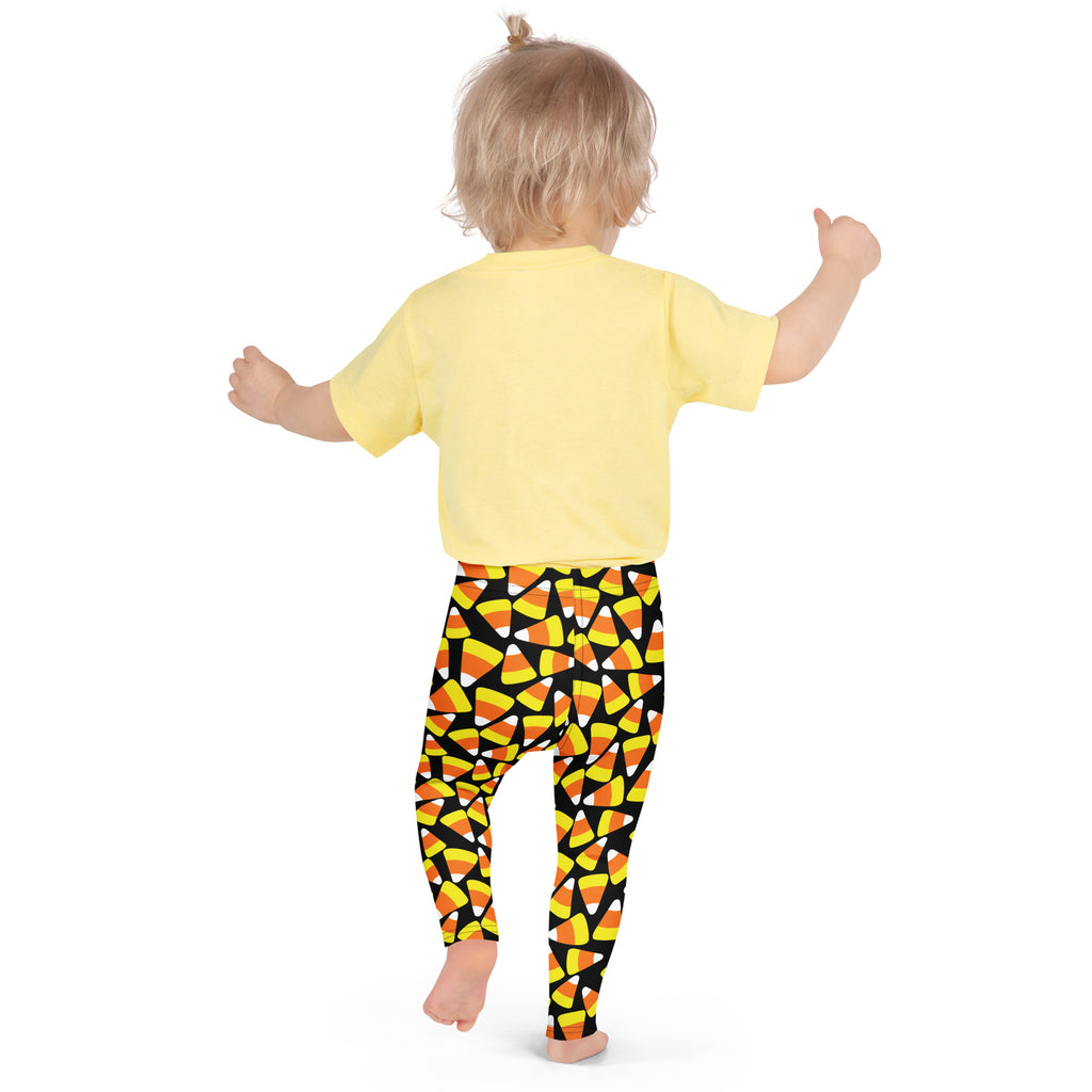 Kids Candy Corn Leggings - Warm, Buttery Soft & Stretchy