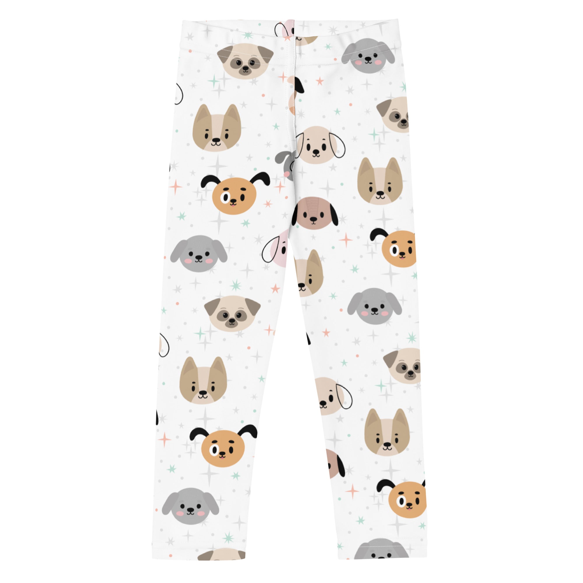 Kids Dog Face Buttery Soft Leggings