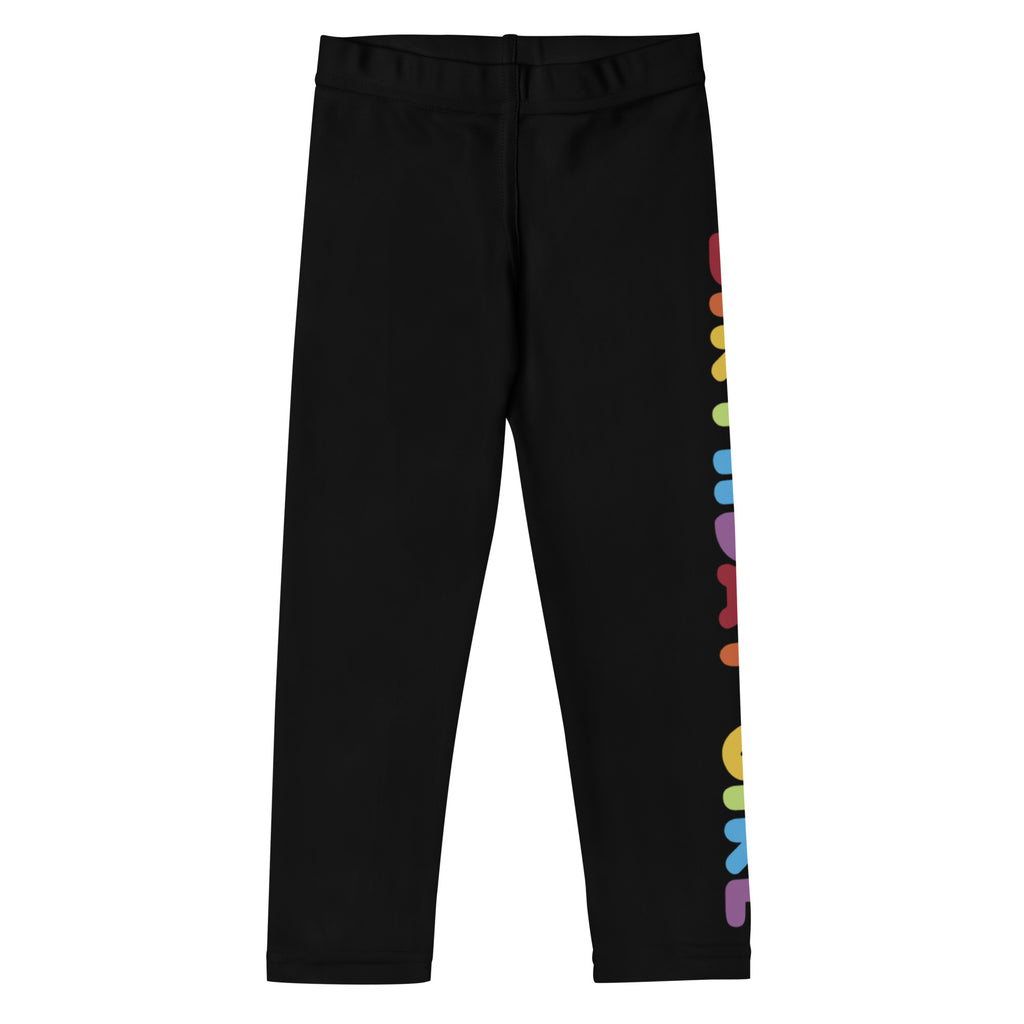 Birthday Girl Rainbow Text Buttery Soft Leggings