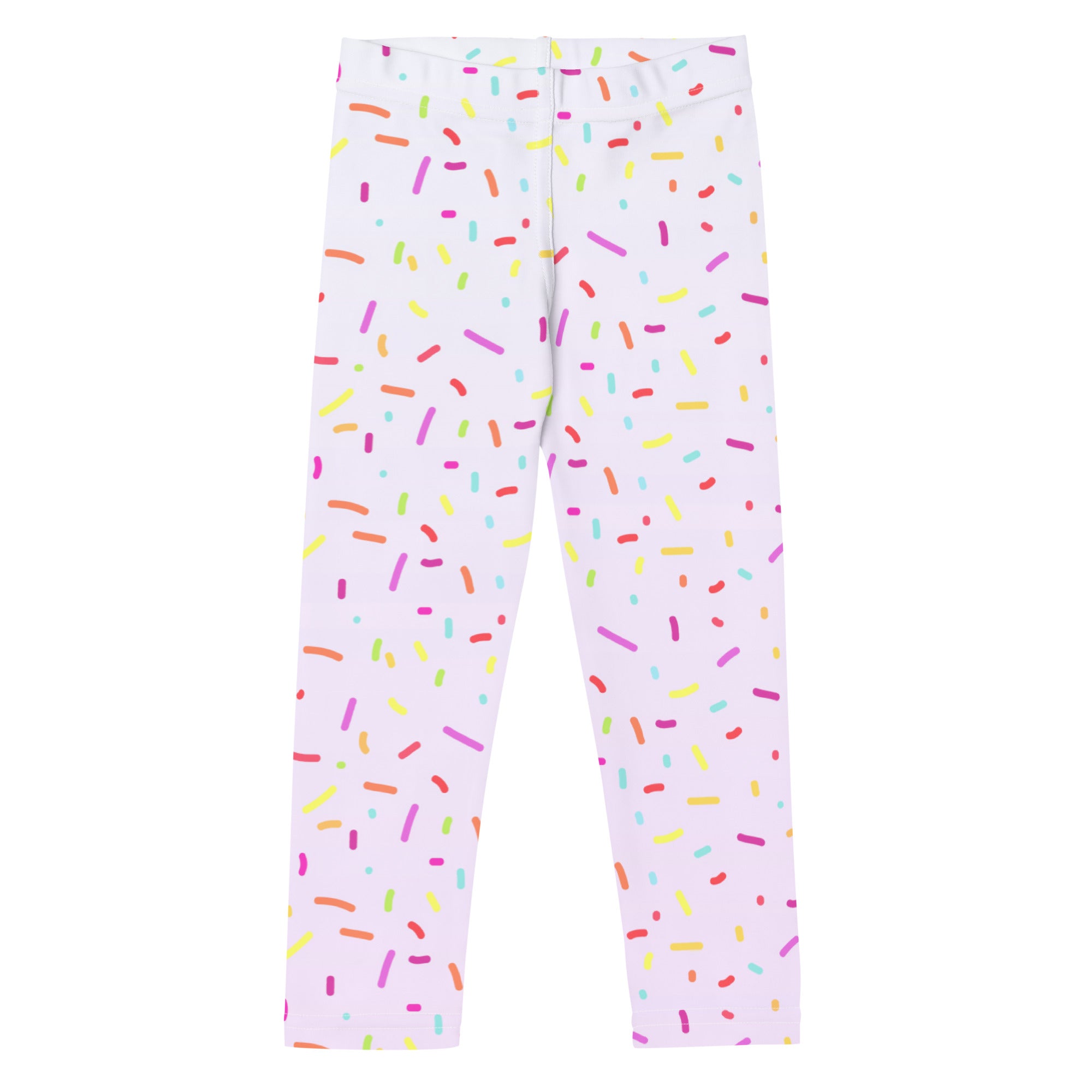 Girls Colorful Ice Cream Sprinkles Buttery Soft Leggings