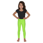 Kids Buttery Soft Lime Green Leggings