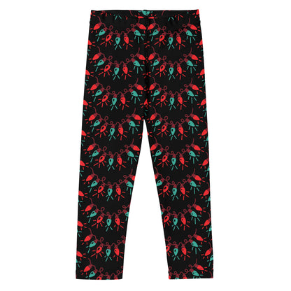 Kids Christmas Lights Buttery Soft Leggings