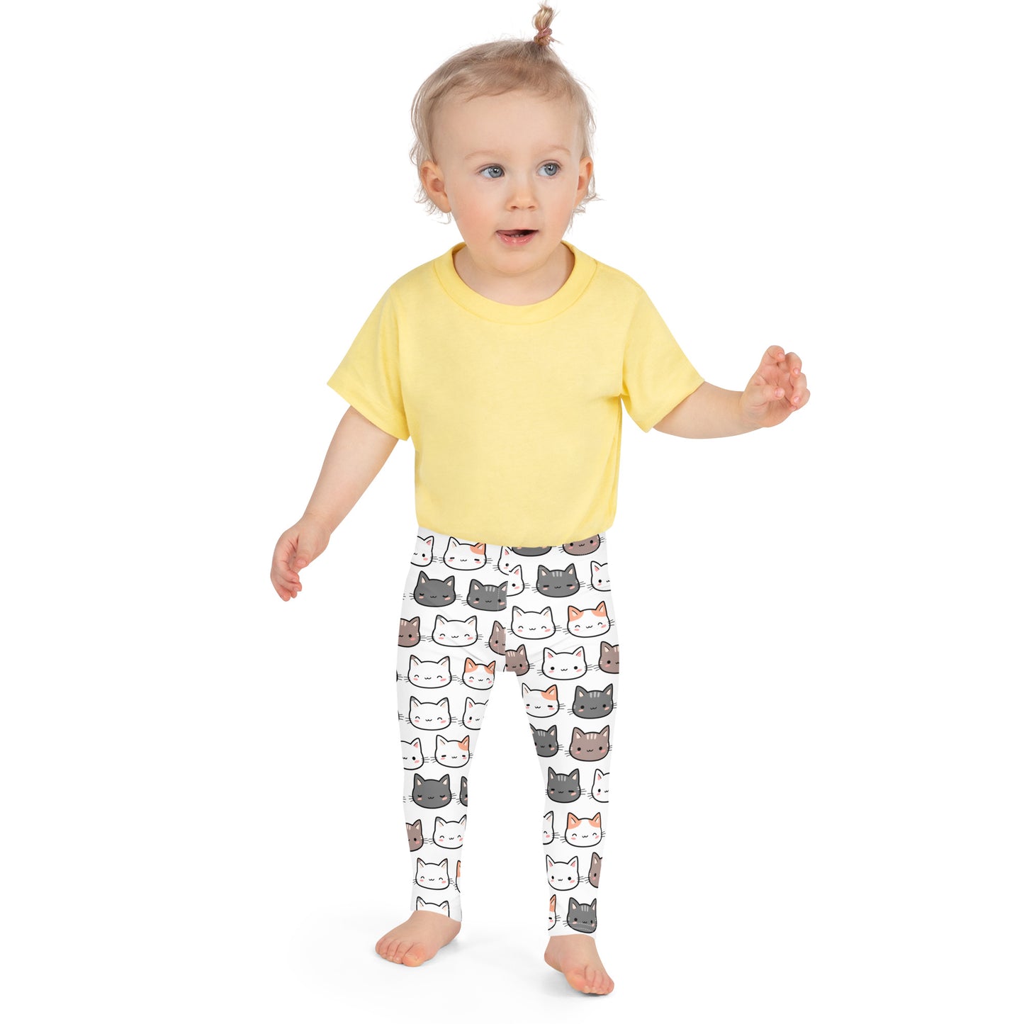 Girls Cat Buttery Soft Leggings