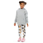 Girls Kawaii Cat Face Buttery Soft Leggings