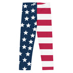 Kids American Flag Leggings – Buttery Soft, Stretchy, and Perfect for Toddlers & Youth