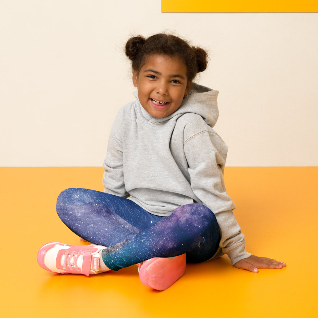 Kids Realistic Galaxy Print Buttery Soft Leggings