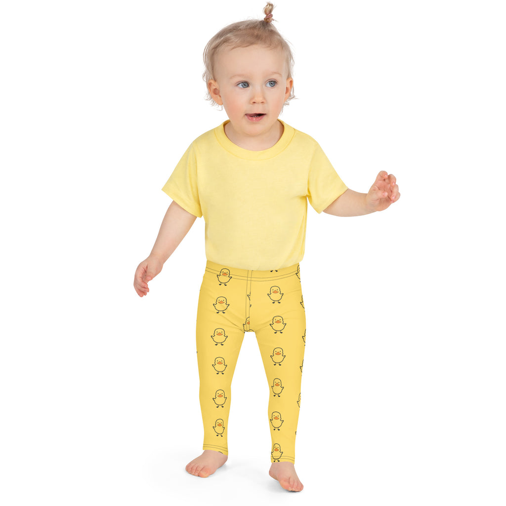Kids Yellow Duck Buttery Soft Leggings