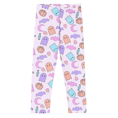 Girls Halloween Pattern Buttery Soft Leggings