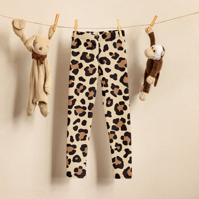 Kids Leopard Print Buttery Soft Leggings