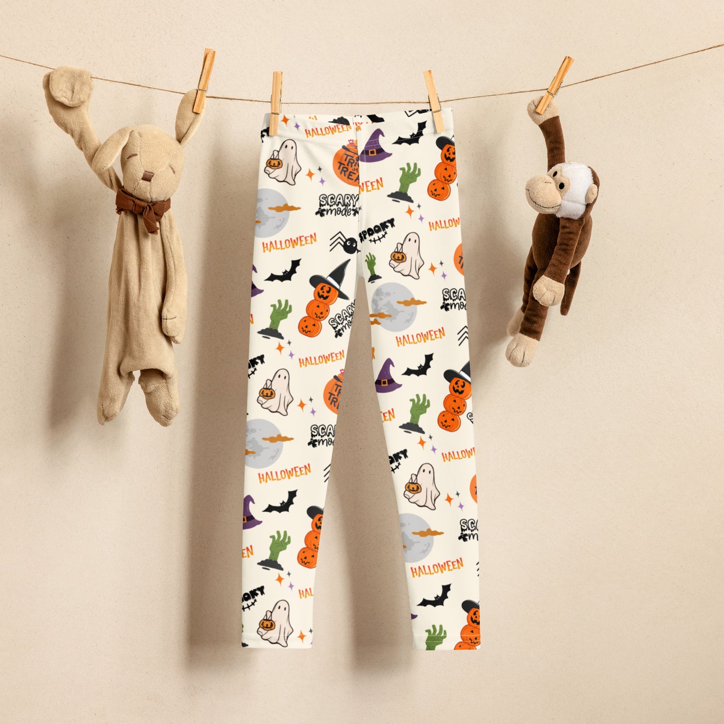 Kids Trick-or-Treat Halloween Buttery Soft Leggings