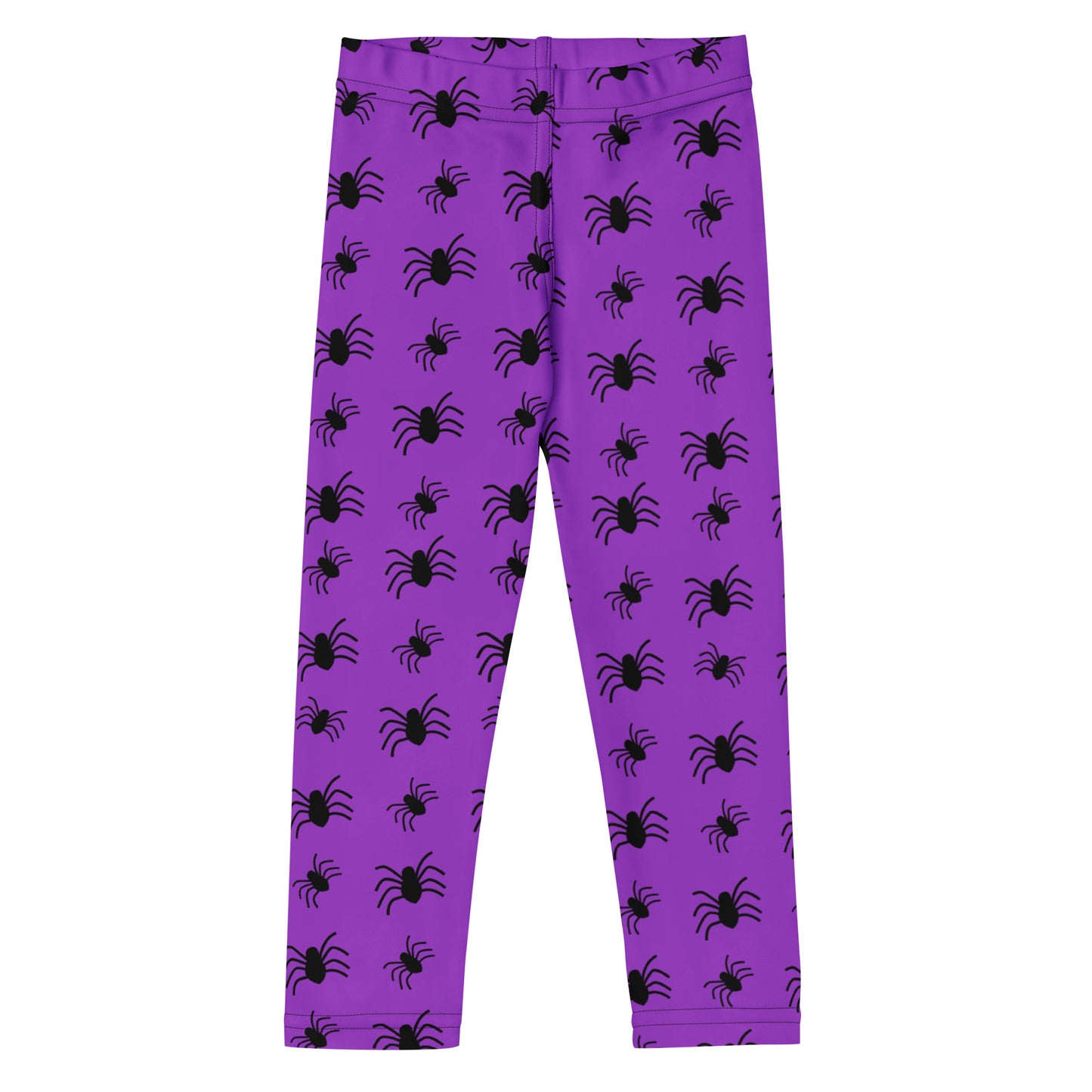 Kids Purple Spider Halloween Buttery Soft Leggings