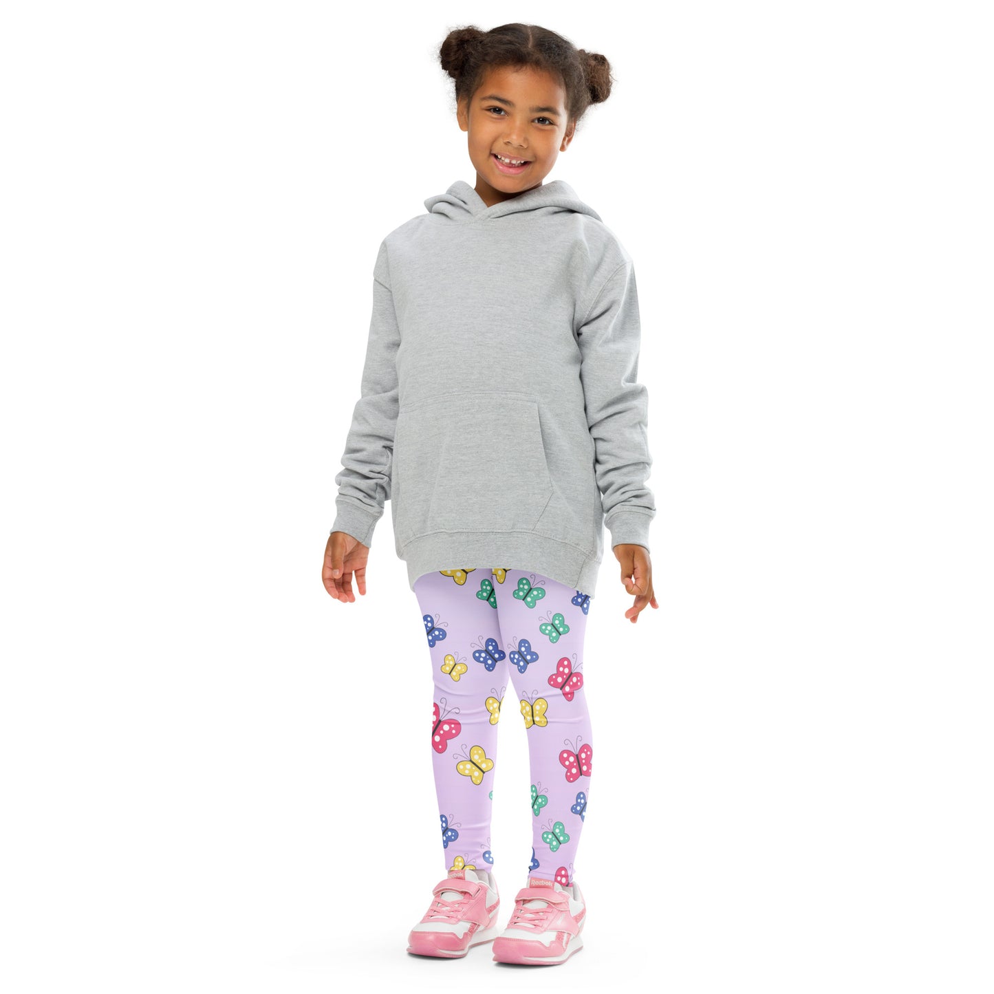 Girls Colorful Butterflies Buttery Soft Leggings