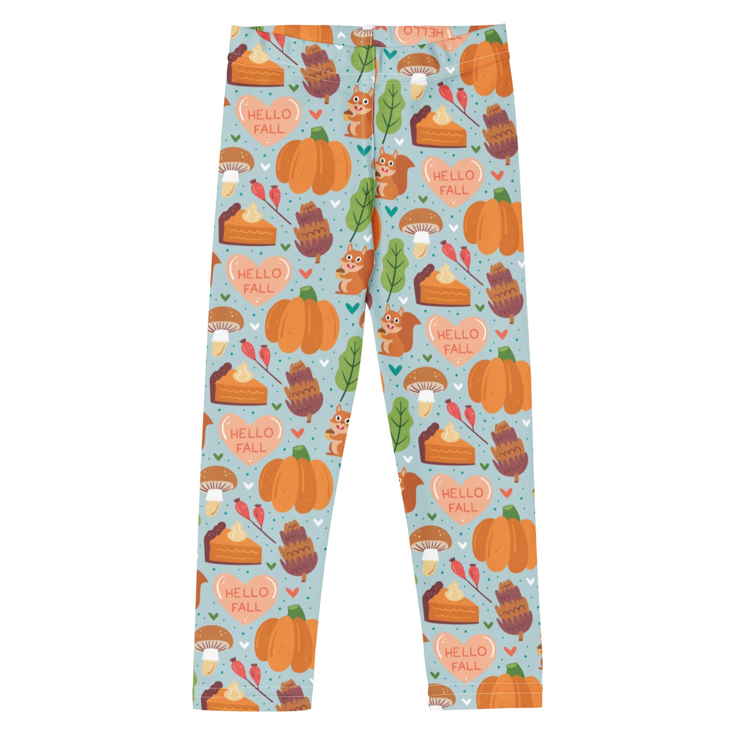 Girls 'Hello Fall' Autumn Buttery Soft Leggings