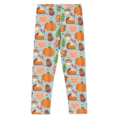 Girls 'Hello Fall' Autumn Buttery Soft Leggings