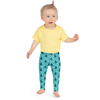 Kids Christmas Tree Snow Buttery Soft Leggings