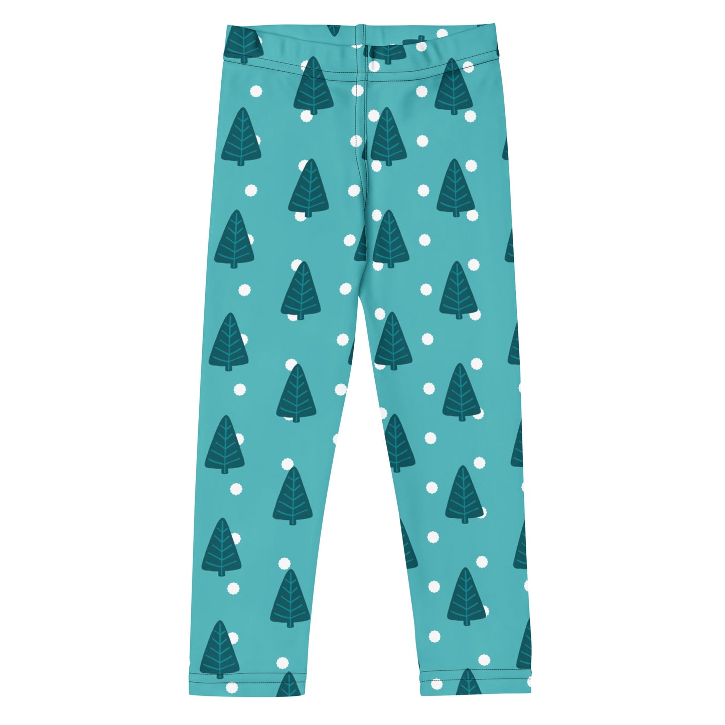 Kids Christmas Tree Snow Buttery Soft Leggings