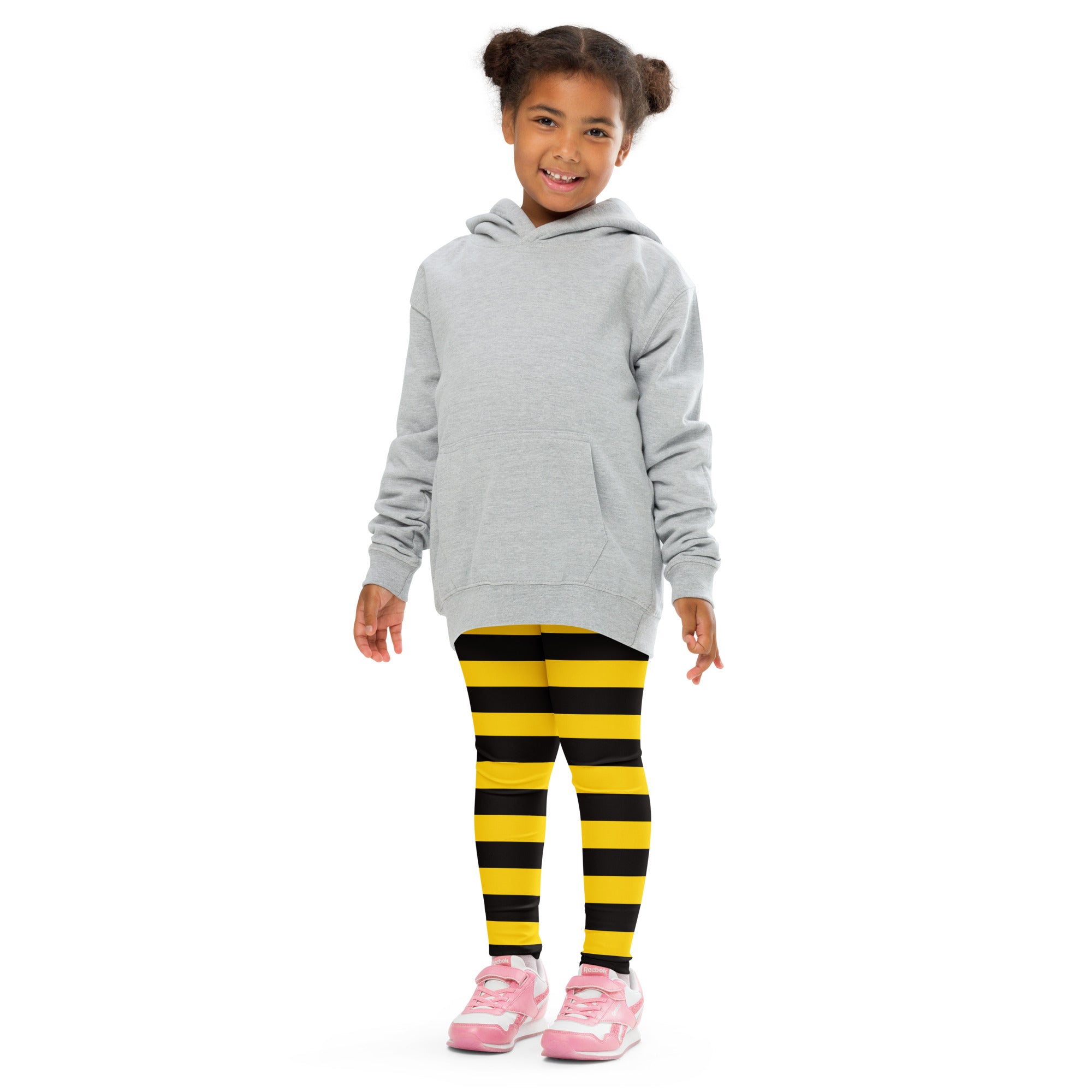 Kids Bumblebee Stripe Buttery Soft Leggings