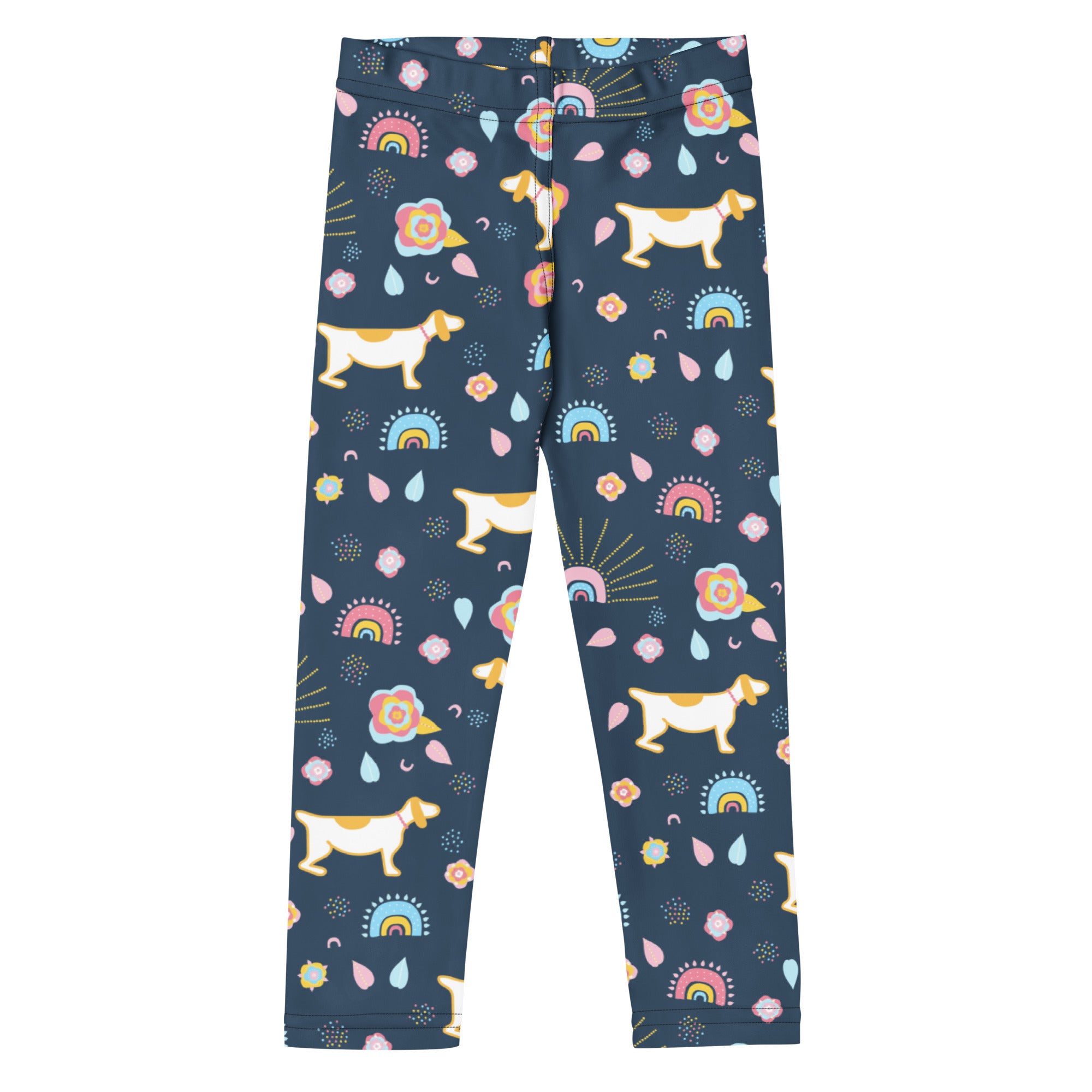Kids Rainbow Dog Buttery Soft Leggings