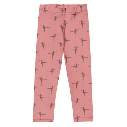 Girls Pink Dance Buttery Soft Leggings