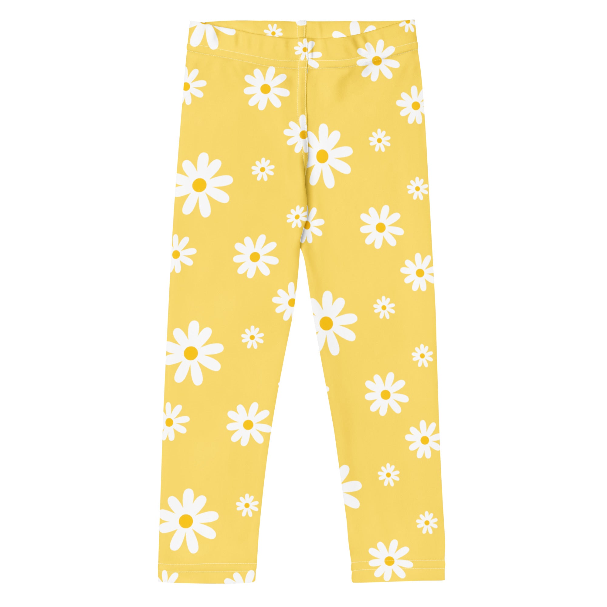 Kids Yellow Daisy Buttery Soft Leggings