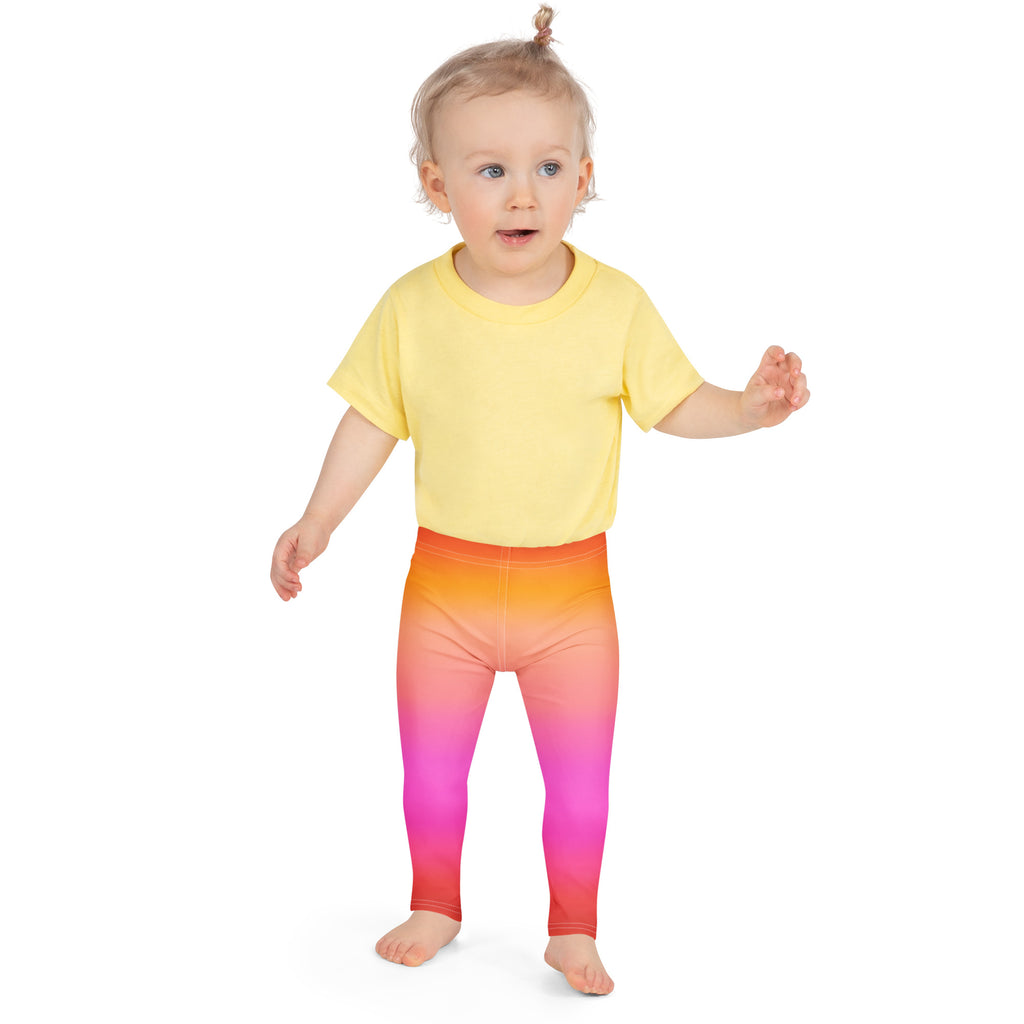Girls Sunset Ombre Buttery Soft Leggings