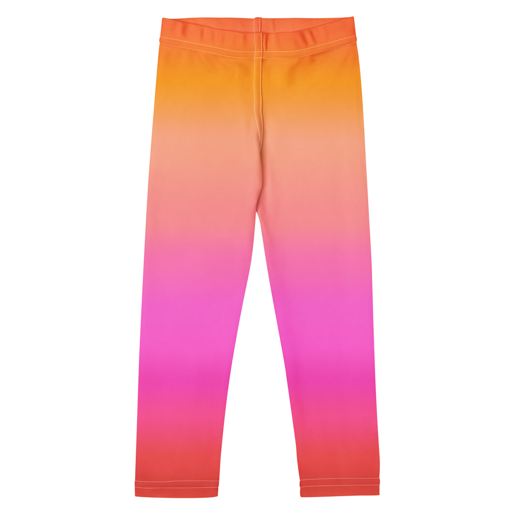 Girls Sunset Ombre Buttery Soft Leggings
