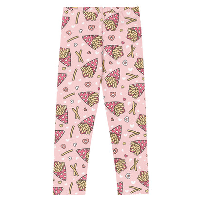 Girls French Fries Buttery Soft Leggings