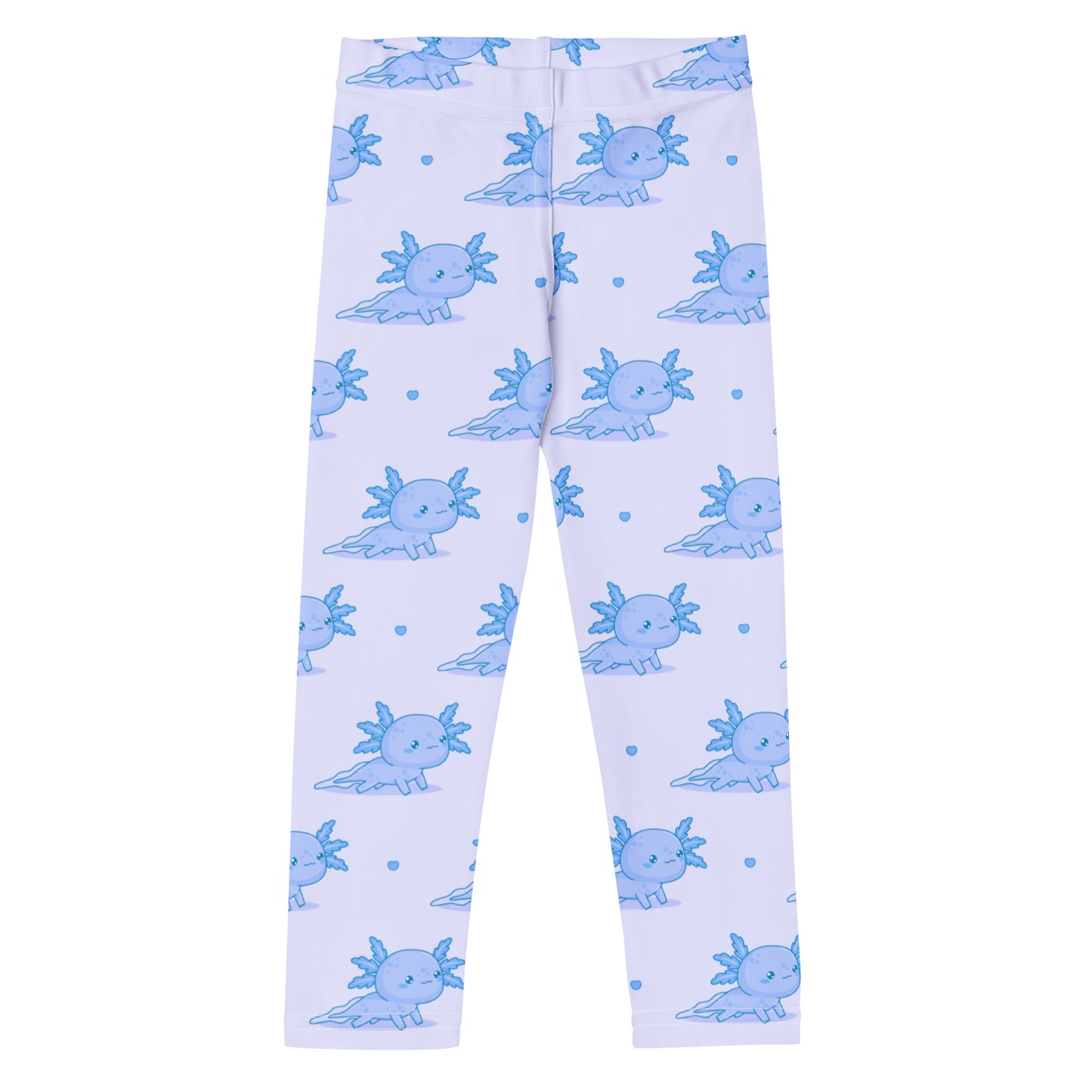 Kids Blue Axolotl Buttery Soft Leggings