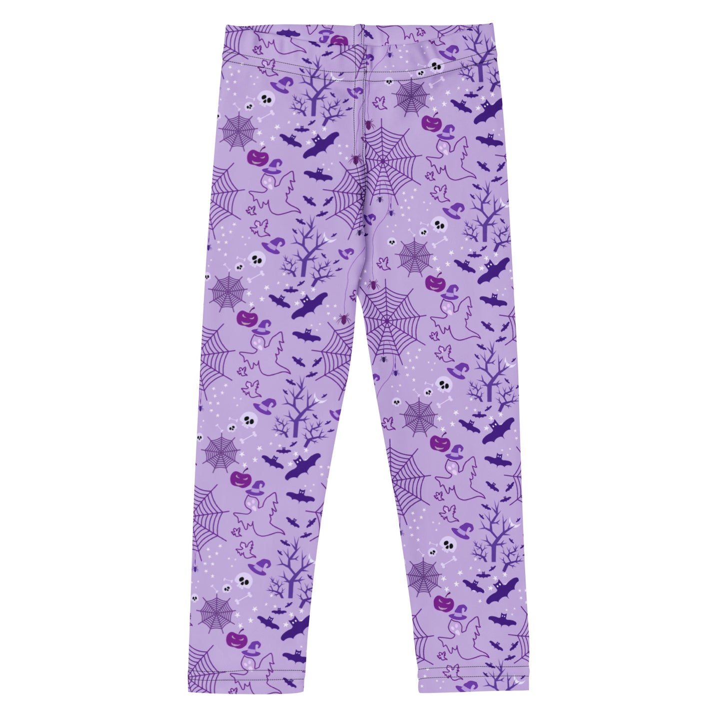 Kids Purple Halloween Buttery Soft Leggings