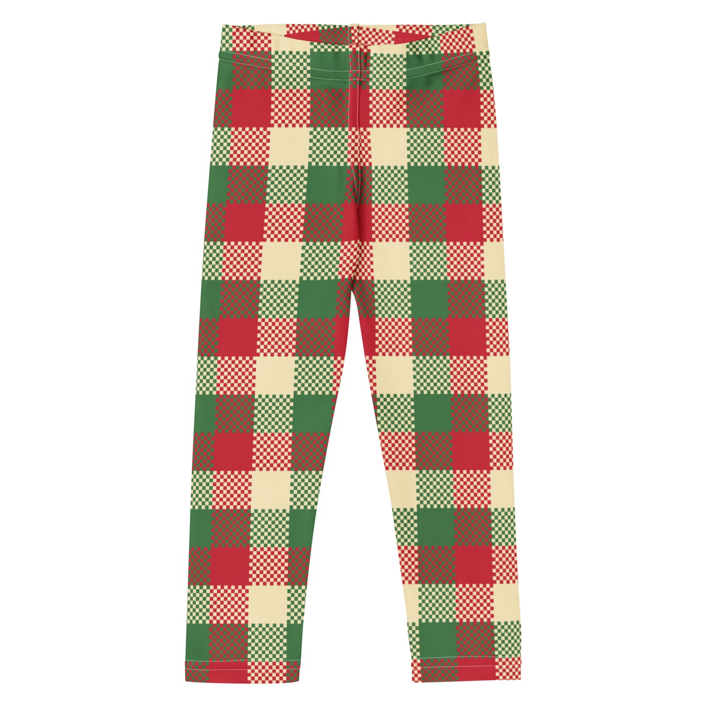 Kids Christmas Plaid Buttery Soft Leggings