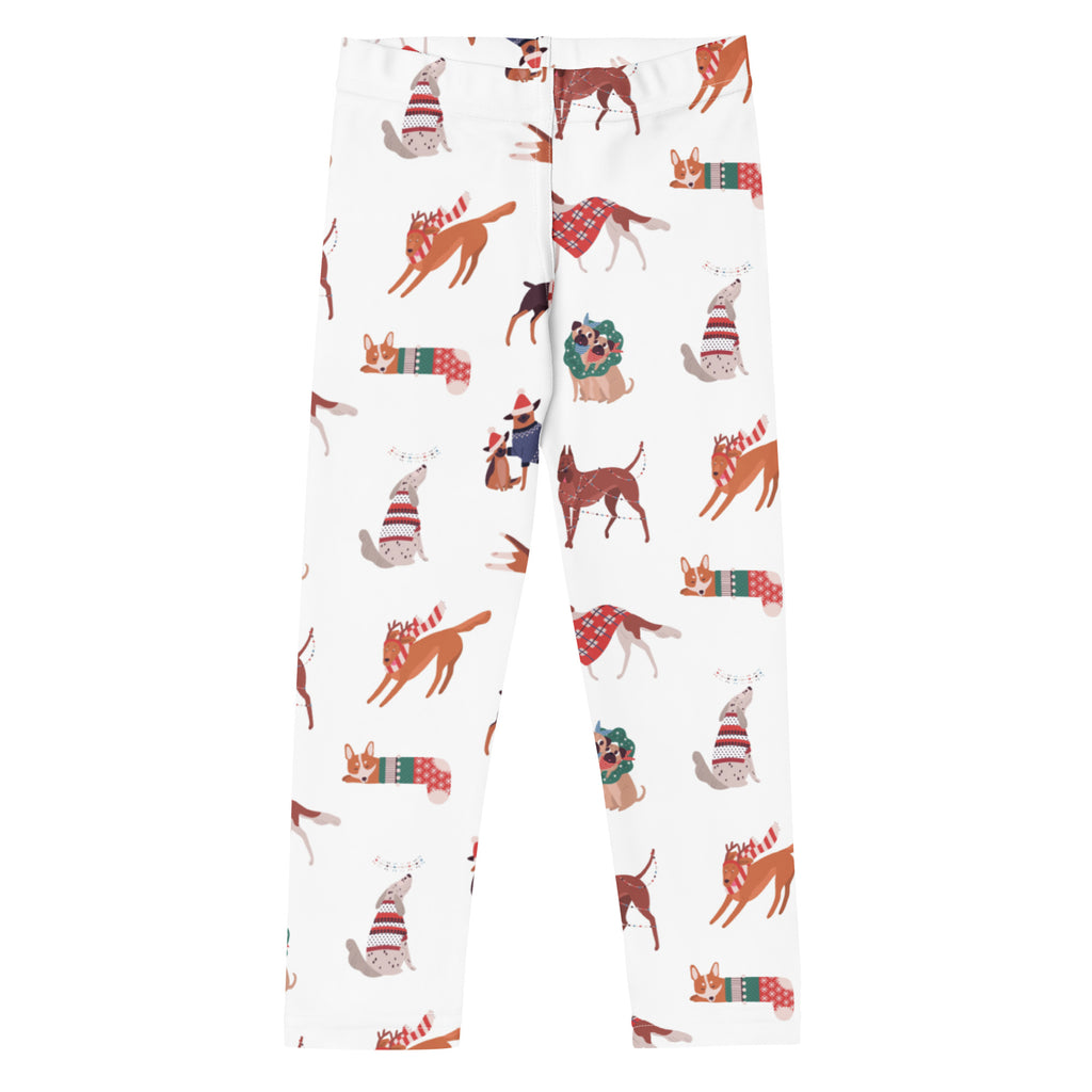 Kids Christmas Dog Buttery Soft Leggings