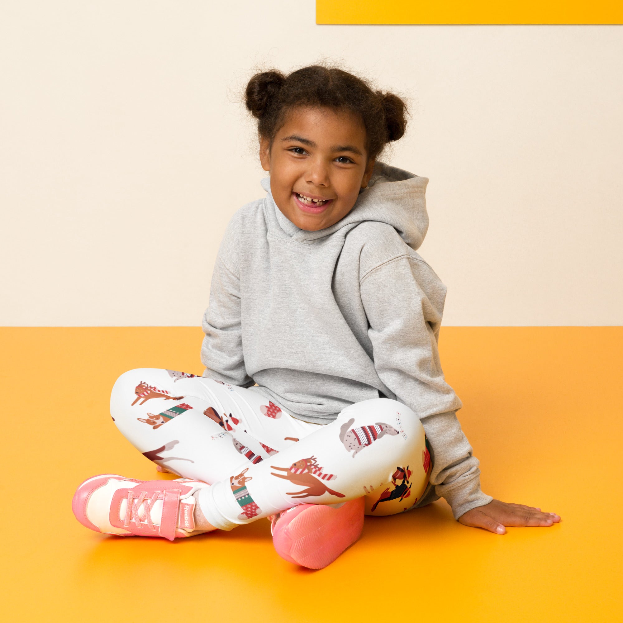 Kids Christmas Dog Buttery Soft Leggings