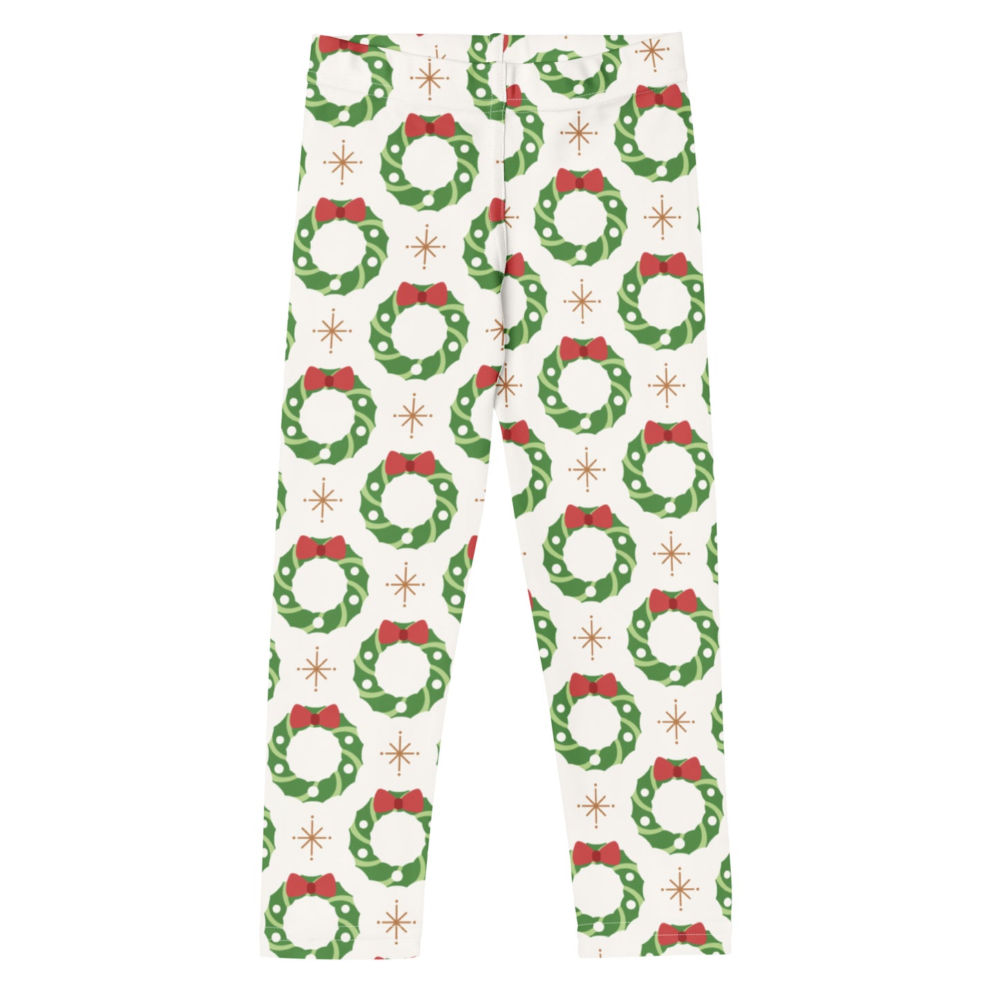 Kids Holiday Wreath Buttery Soft Leggings