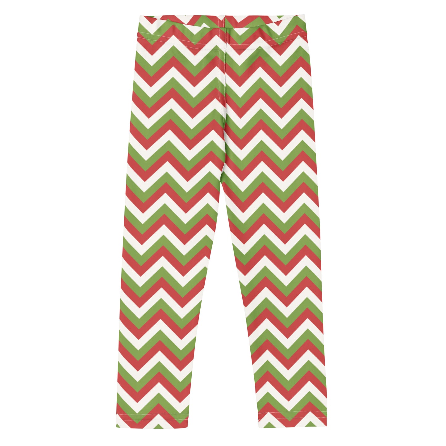 Kids Christmas Chevron Buttery Soft Leggings