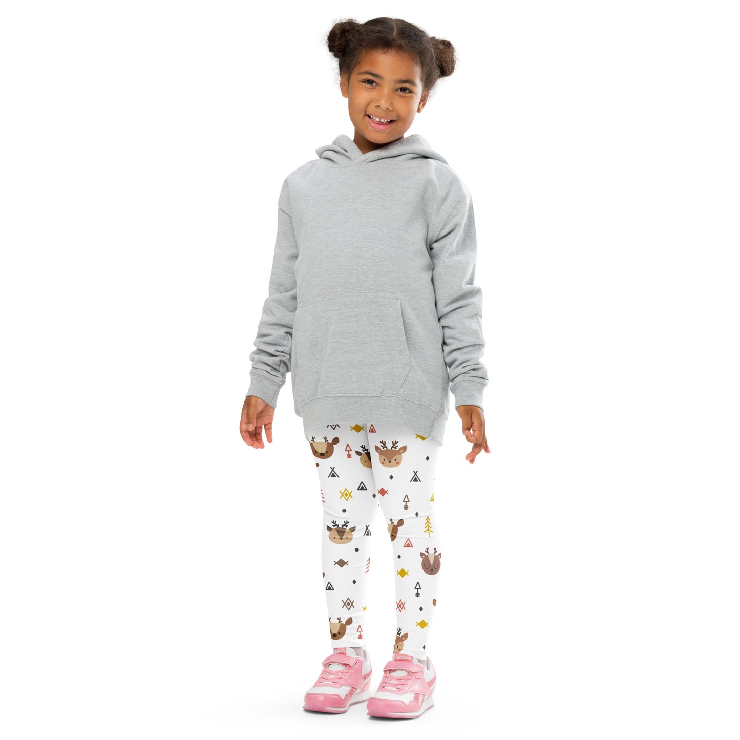Kids Reindeer Buttery Soft Leggings