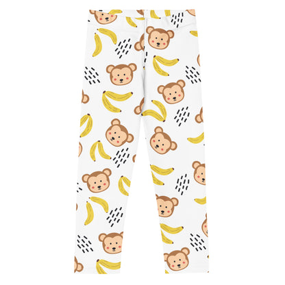 Kids Monkey & Banana Buttery Soft Leggings
