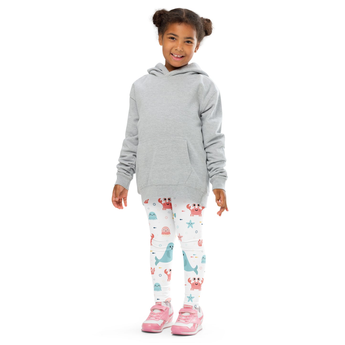 Girls Ocean Animal Buttery Soft Leggings