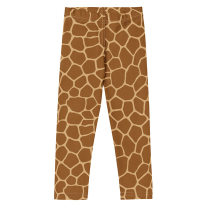 Kids Giraffe Print Buttery Soft Leggings