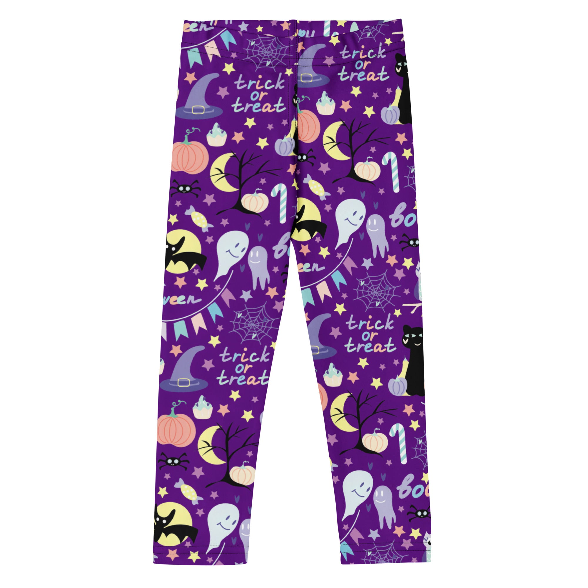 Girls Spooky Halloween Leggings - Warm, Buttery Soft & Stretchy
