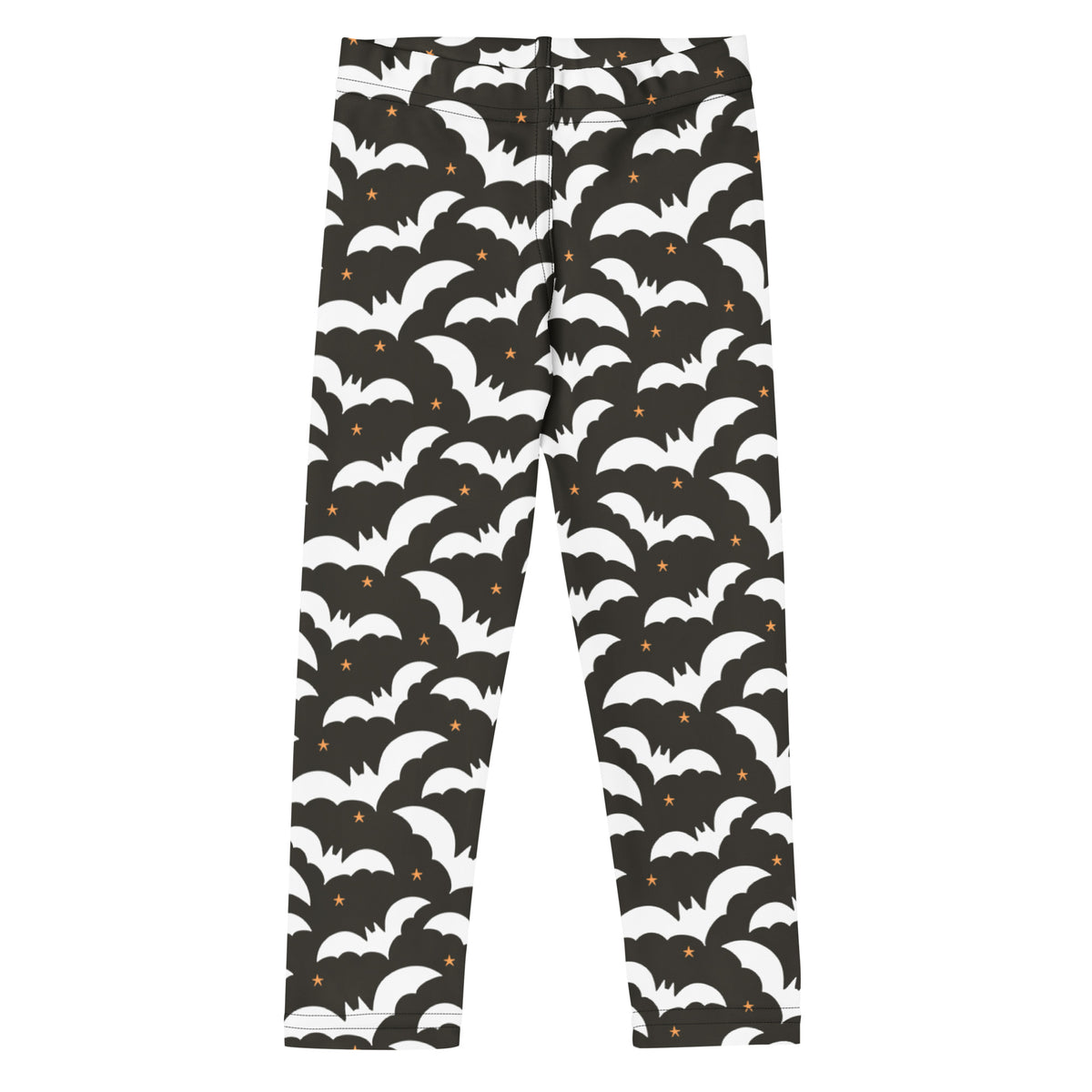 Girls Bat Halloween Leggings - Warm, Buttery Soft & Stretchy