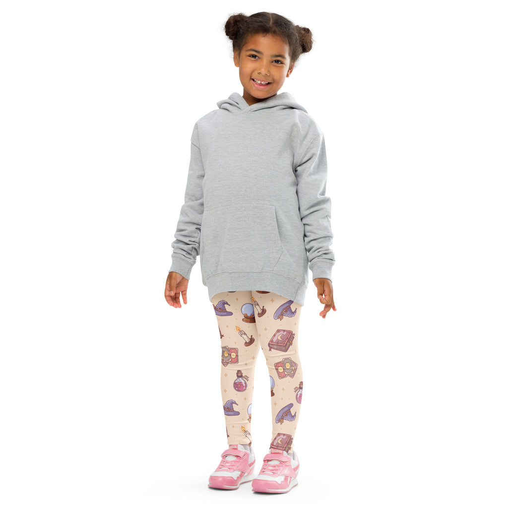 Girls Witchy Magic Leggings - Warm, Buttery Soft & Stretchy