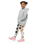Girls Cat Face Buttery Soft Leggings