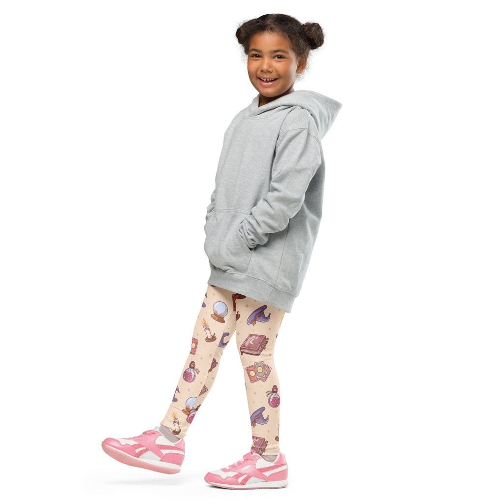 Girls Witchy Magic Leggings - Warm, Buttery Soft & Stretchy