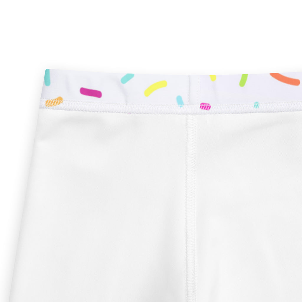 Girls Colorful Ice Cream Sprinkles Buttery Soft Leggings