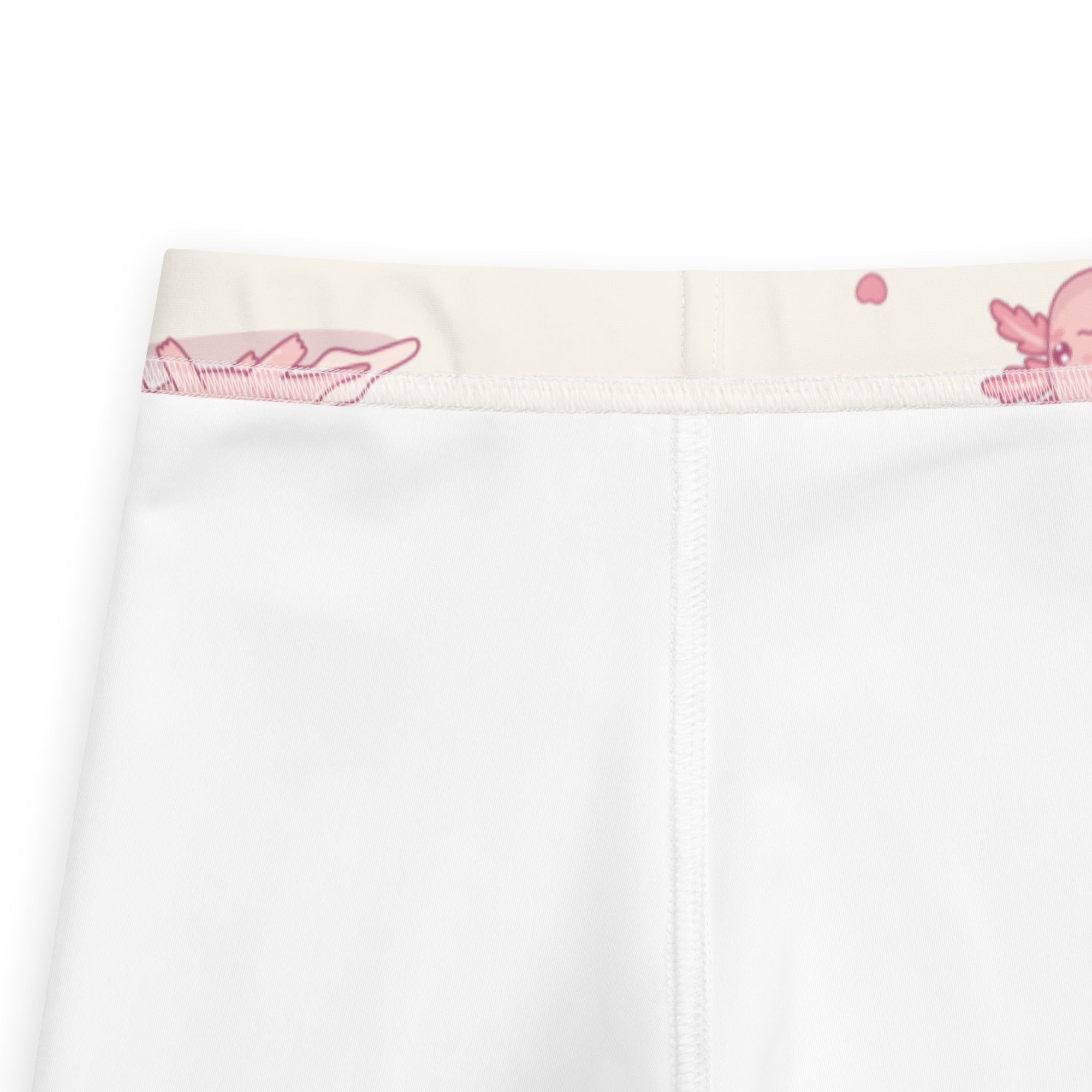 Girls Pink Axolotl Buttery Soft Leggings