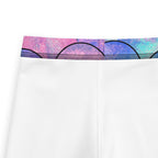 Girls Pastel Mermaid Scales Buttery Soft Leggings